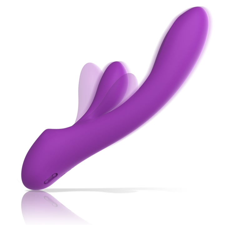 Luigi Rabbit Vibrator Flüssiges Silikon Lila von Intense Fun | Fesselliebe.de