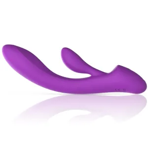 Luigi Rabbit Vibrator Flüssiges Silikon Lila von Intense Fun
