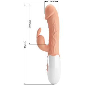 Osterhasen-Vibrator mit Stimulator von Pretty Love
