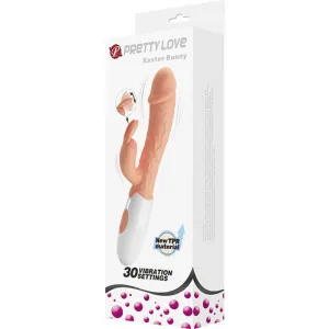 Osterhasen-Vibrator mit Stimulator von Pretty Love