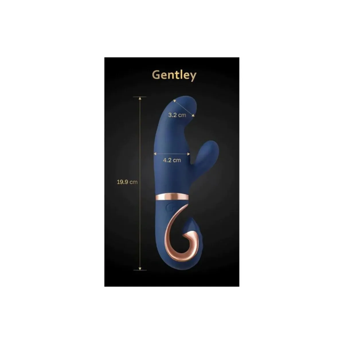 Sanfter G-Spot-Vibe Karibisches Blau von G-Vibe | Fesselliebe.de