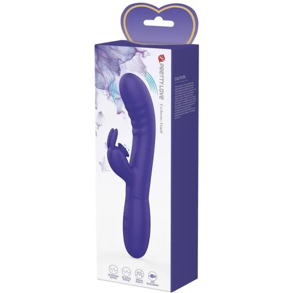 Cerberus Youth Violet Rabbit Vibrator von Pretty Love Youth | Fesselliebe.de