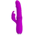 Dorothy Purple wiederaufladbarer Rabbitvibrator von Pretty Love C-Type