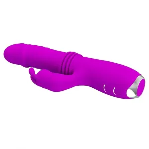 Dorothy Purple wiederaufladbarer Rabbitvibrator von Pretty Love C-Type