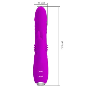 Dorothy Purple wiederaufladbarer Rabbitvibrator von Pretty Love C-Type