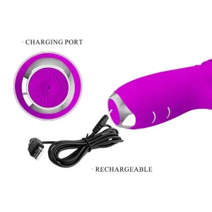 Dorothy Purple wiederaufladbarer Rabbitvibrator von Pretty Love C-Type