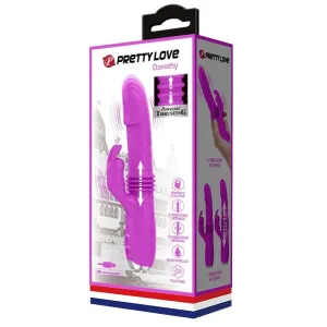 Dorothy Purple wiederaufladbarer Rabbitvibrator von Pretty Love C-Type