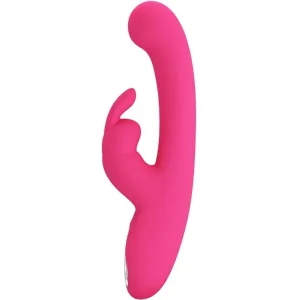 Lamar Rabbit Vibrator & Rosa G-Spot von Pretty Love Led