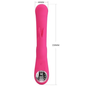 Lamar Rabbit Vibrator & Rosa G-Spot von Pretty Love Led