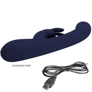 Lamar Rabbit Vibrator & Blauer G-Spot von Pretty Love Led