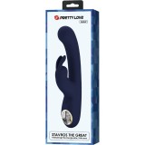 Lamar Rabbit Vibrator & Blauer G-Spot von Pretty Love Led | Fesselliebe.de