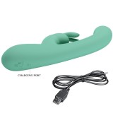 Lamar Rabbit Vibrator & Grüner G-Spot von Pretty Love Led | Fesselliebe.de