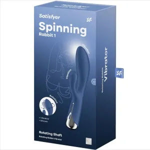 Spinning Rabbit 1 Klitoris und G-Spot Stimulation Blau von Satisfyer Vibrator