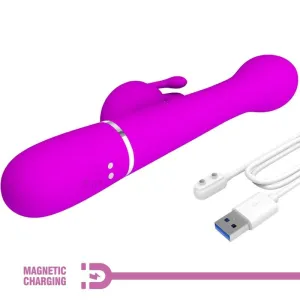 Dejon Rabbit Vibrator 3 In 1 Multifunktionsviolett von Pretty Love Flirtation