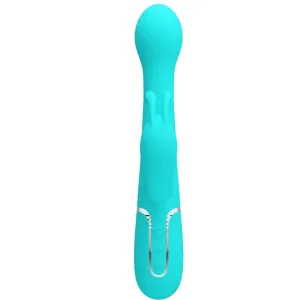 Dejon Rabbit Vibrator 3 In 1 Multifunktions-Aquagrün von Pretty Love Flirtation