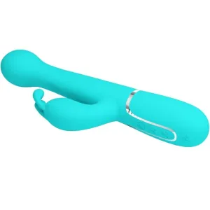 Dejon Rabbit Vibrator 3 In 1 Multifunktions-Aquagrün von Pretty Love Flirtation
