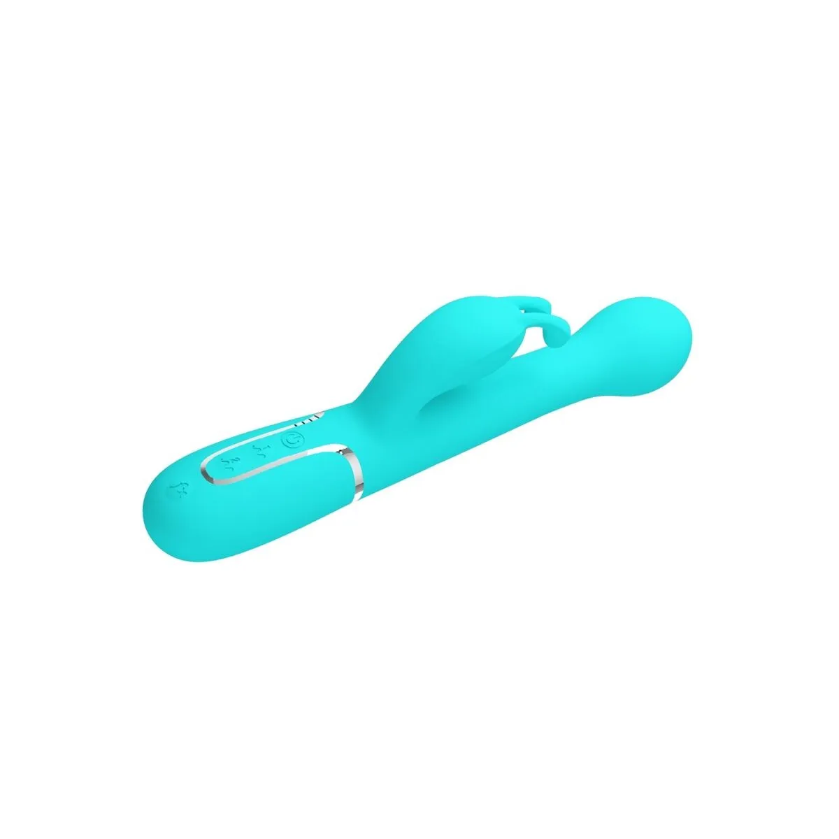 Dejon Rabbit Vibrator 3 In 1 Multifunktions-Aquagrün von Pretty Love Flirtation | Fesselliebe.de