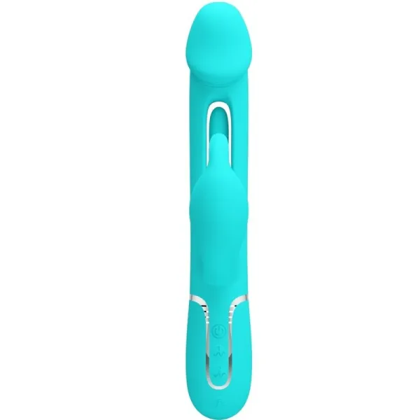 Dejon Rabbit Vibrator 3 In 1 Multifunktions-Aquagrün von Pretty Love Flirtation | Fesselliebe.de