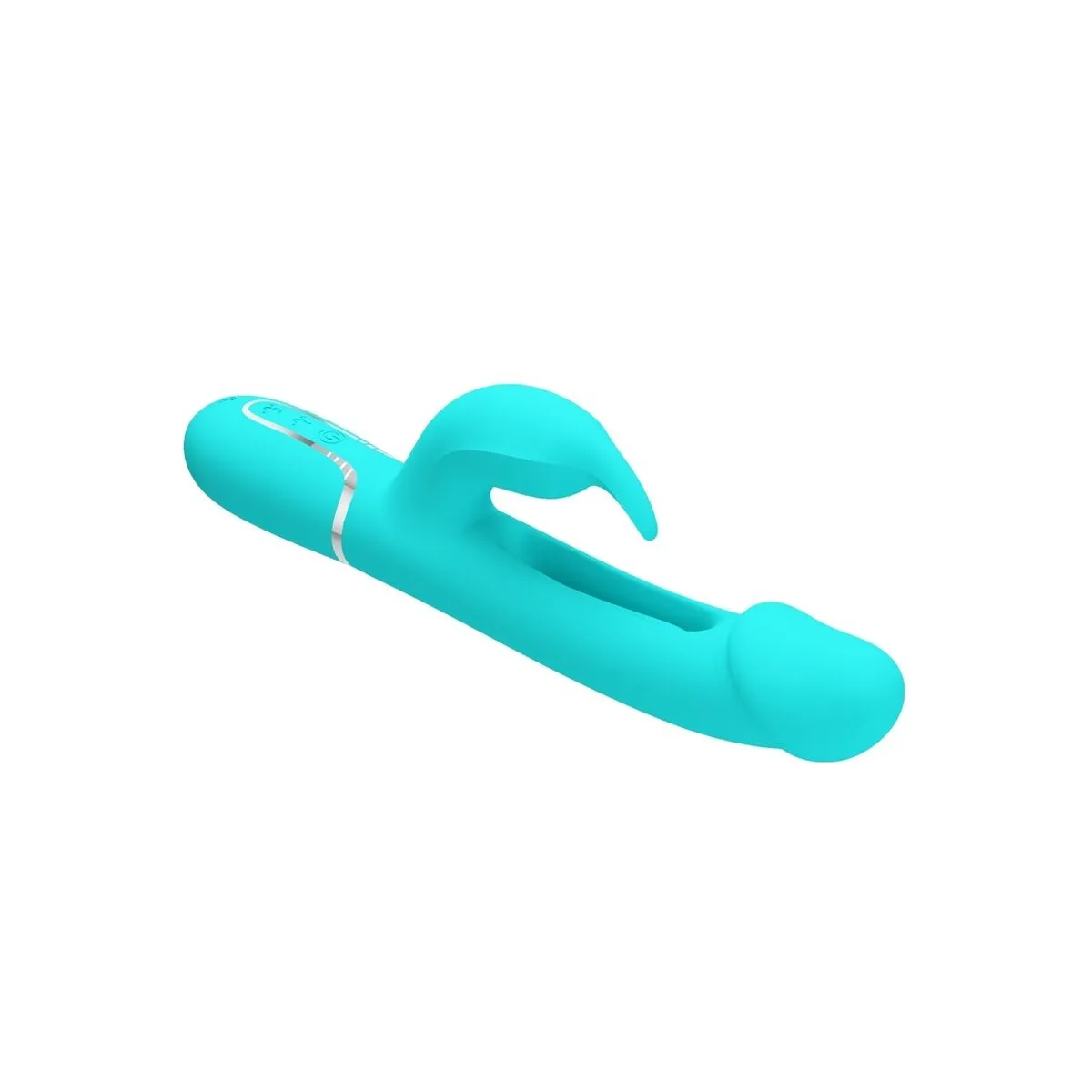 Dejon Rabbit Vibrator 3 In 1 Multifunktions-Aquagrün von Pretty Love Flirtation | Fesselliebe.de