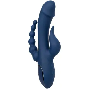 Vibrator Dreifach-Orgasmus Blau von Calexotics
