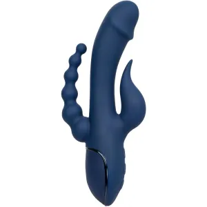 Vibrator Dreifach-Orgasmus Blau von Calexotics