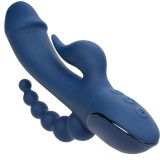 Vibrator Dreifach-Orgasmus Blau von Calexotics | Fesselliebe.de