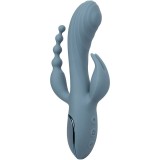 Vibrator Triple Ecstasy Grau von Calexotics | Fesselliebe.de