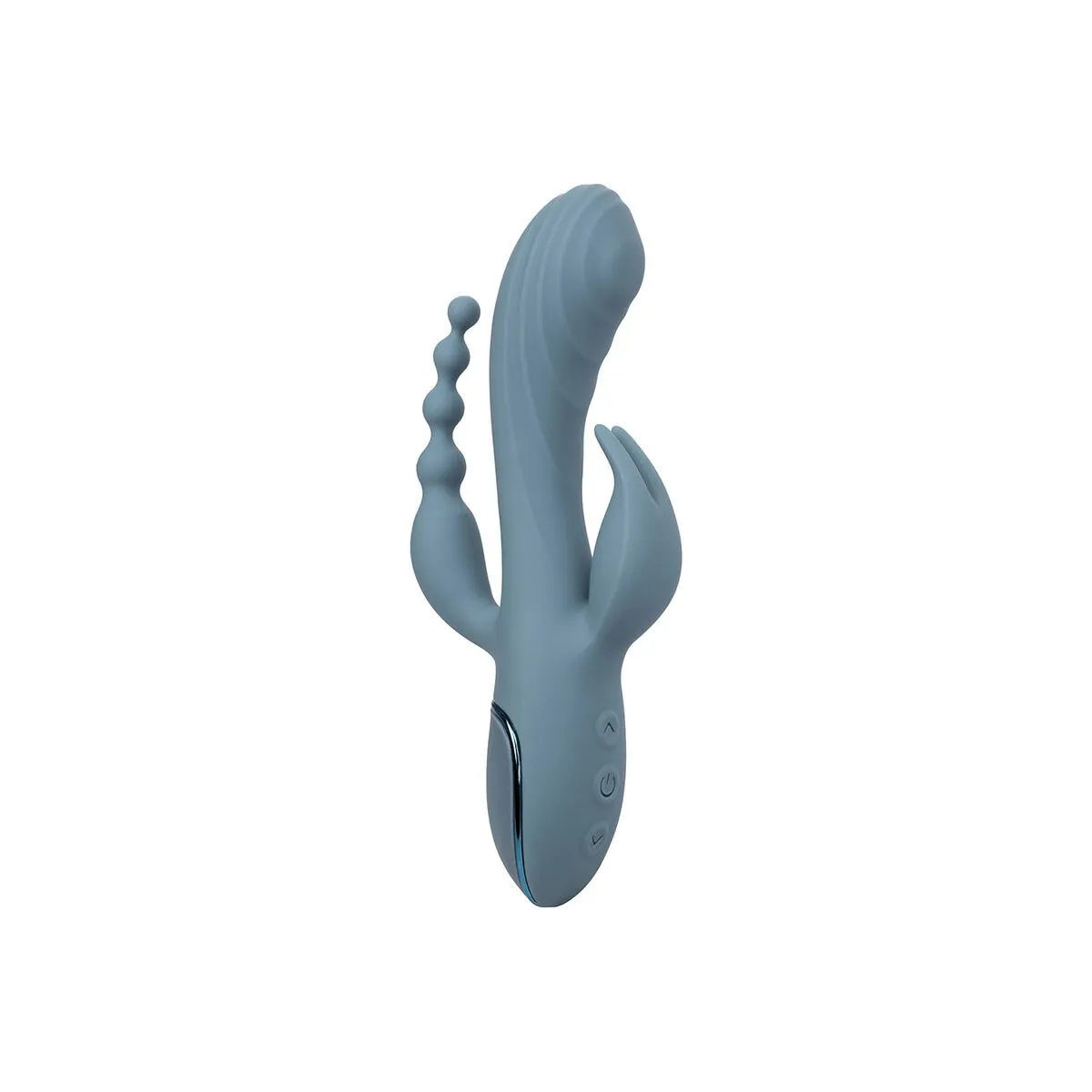 Vibrator Triple Ecstasy Grau von Calexotics | Fesselliebe.de