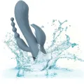 Vibrator Triple Ecstasy Grau von Calexotics