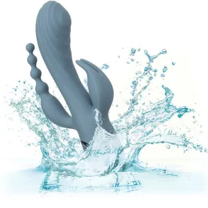 Vibrator Triple Ecstasy Grau von Calexotics