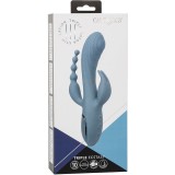 Vibrator Triple Ecstasy Grau von Calexotics | Fesselliebe.de