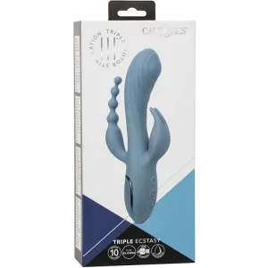 Vibrator Triple Ecstasy Grau von Calexotics