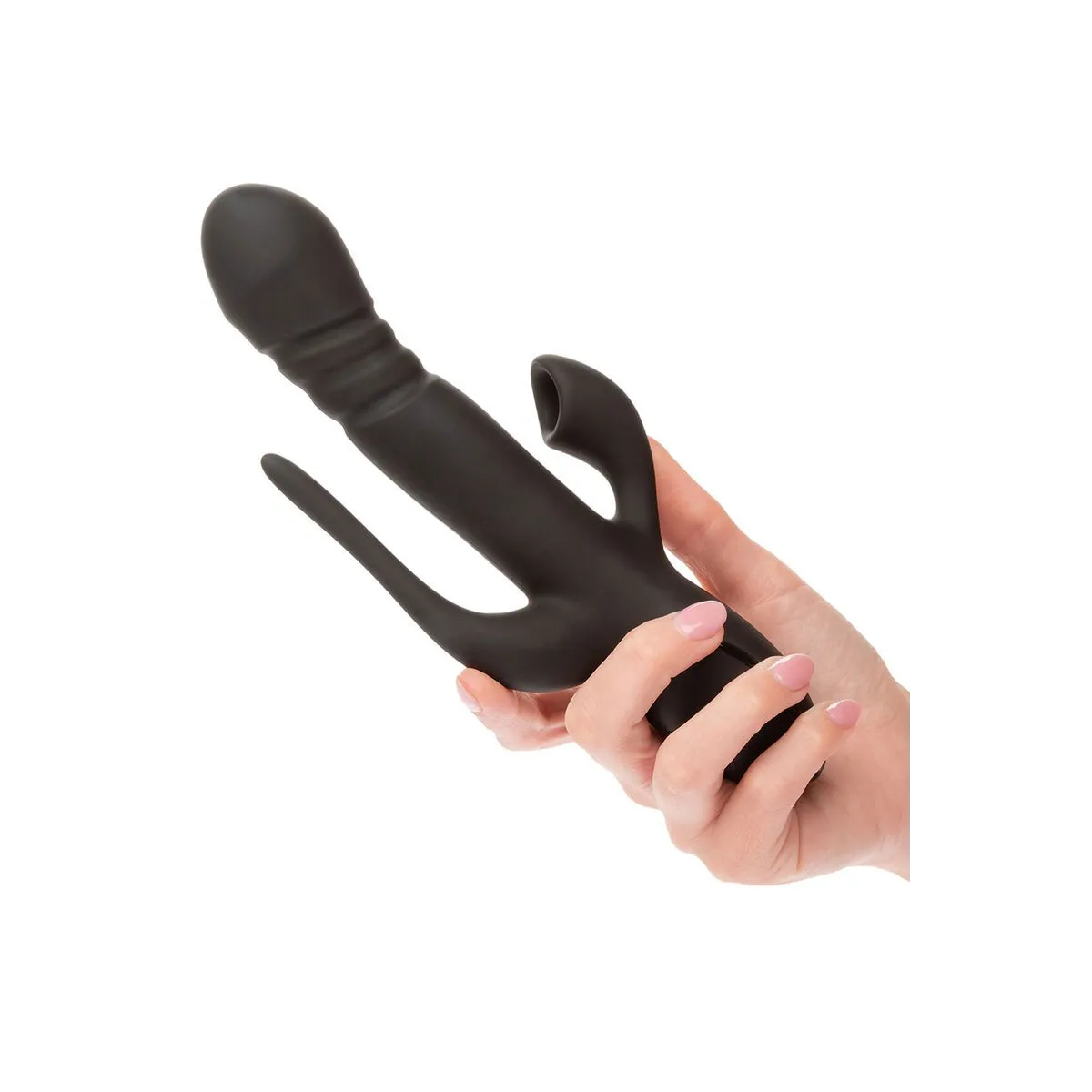 Vibrator Triple Euphoria Schwarz von Calexotics | Fesselliebe.de