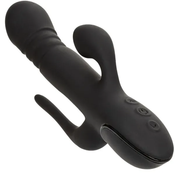 Vibrator Triple Euphoria Schwarz von Calexotics | Fesselliebe.de