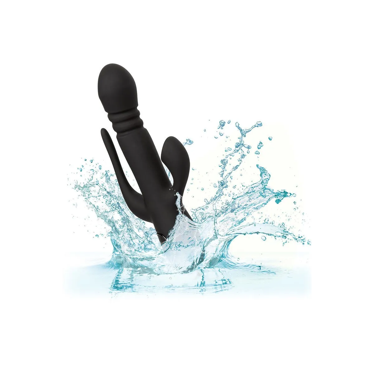 Vibrator Triple Euphoria Schwarz von Calexotics | Fesselliebe.de