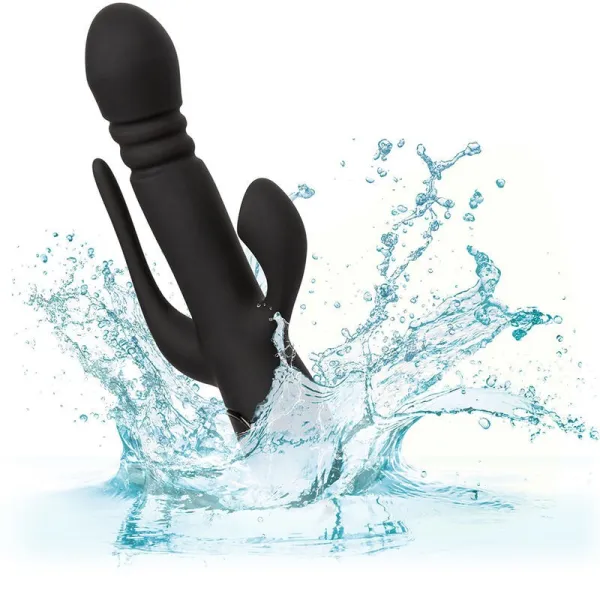 Vibrator Triple Euphoria Schwarz von Calexotics | Fesselliebe.de