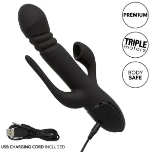 Vibrator Triple Euphoria Schwarz von Calexotics