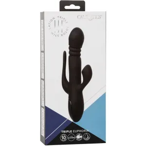 Vibrator Triple Euphoria Schwarz von Calexotics