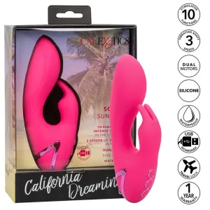 So, Cal Sunshine Vibrator Rabbit Fuchsia von California Dreaming von Calexotics