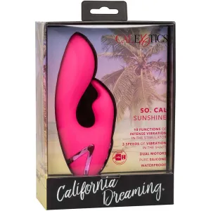 So, Cal Sunshine Vibrator Rabbit Fuchsia von California Dreaming von Calexotics