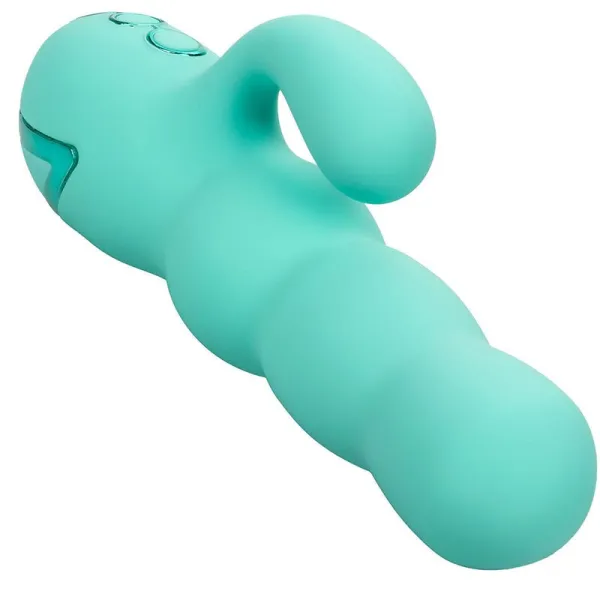 Del Mar Diva Vibrator Rabbir Aqua Grün von California Dreaming von Calexotics | Fesselliebe.de