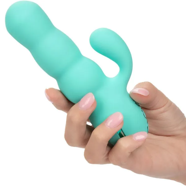Del Mar Diva Vibrator Rabbir Aqua Grün von California Dreaming von Calexotics | Fesselliebe.de