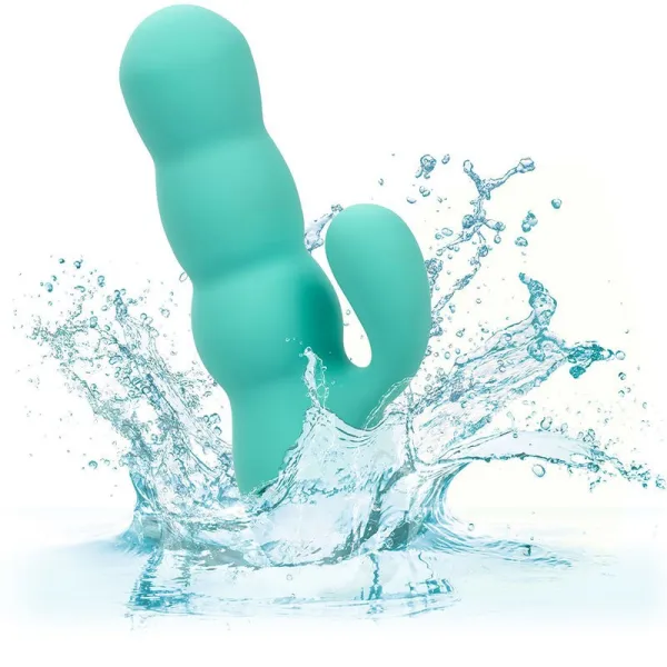Del Mar Diva Vibrator Rabbir Aqua Grün von California Dreaming von Calexotics | Fesselliebe.de
