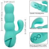 Del Mar Diva Vibrator Rabbir Aqua Grün von California Dreaming von Calexotics | Fesselliebe.de