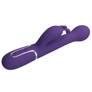 Dejon Rabbit Vibrator 3 In 1 Multifunktions-Lila von Pretty Love Flirtation
