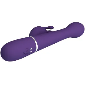 Dejon Rabbit Vibrator 3 In 1 Multifunktions-Lila von Pretty Love Flirtation