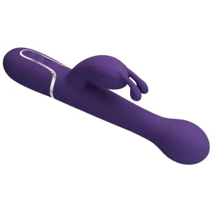 Dejon Rabbit Vibrator 3 In 1 Multifunktions-Lila von Pretty Love Flirtation