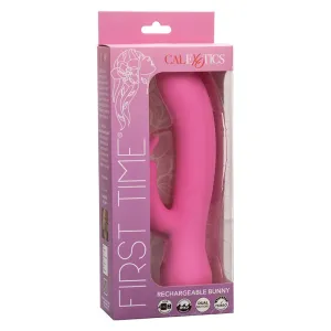 First Time Vibrator Rabbit wiederaufladbar Rosa von Calexotics