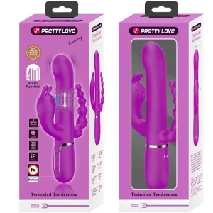 Cammy Triple Vibrator Multifunktion 4 In 1 Rosa von Pretty Love Flirtation