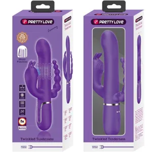 Cammy Triple Vibrator Multifunktion 4 In 1 Lila von Pretty Love Flirtation